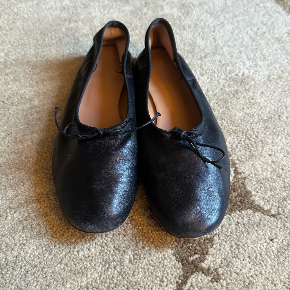 Mansur Gavriel Dream Ballerina Black Women's Ballet Flats